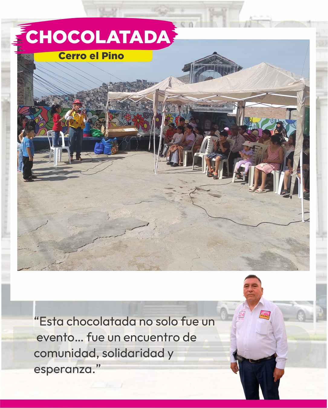 Chocolatada en Cerro El Pino